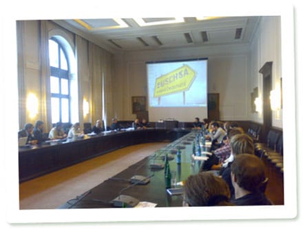 Schnappschuss vom Jonettag: Workshop zum Thema Videojournalismus