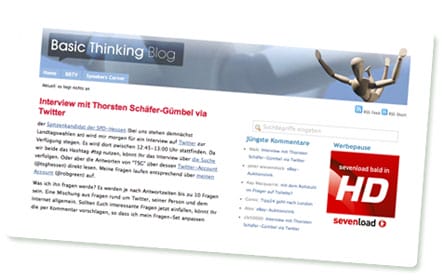 Screenshot Basic Thinking