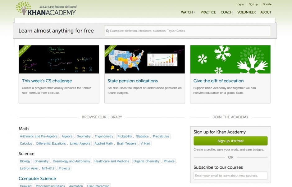 khan-academy-website
