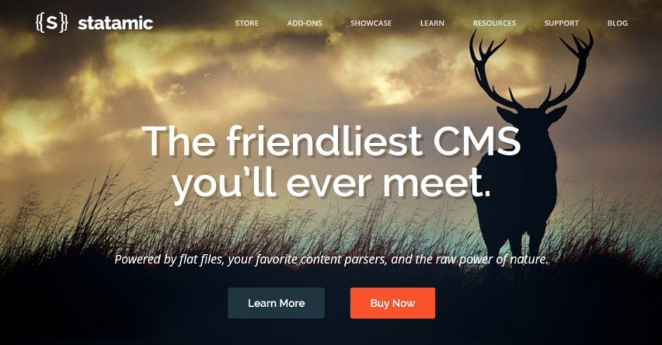 Flat-File CMS Statamic