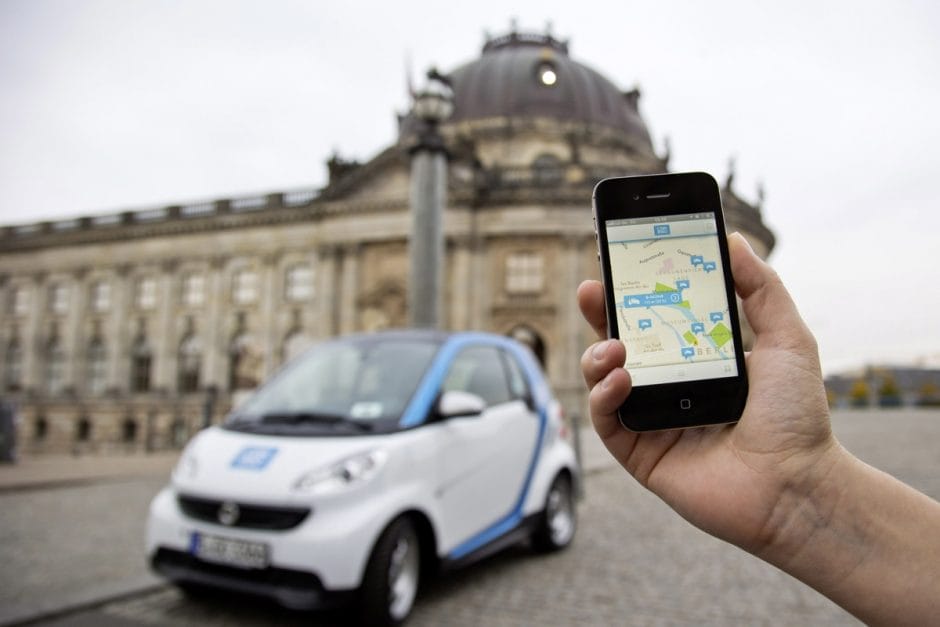 In Berlin integriert Daimler auch car2go in die Mobilitätsplattform „moovel“. Foto: Daimler