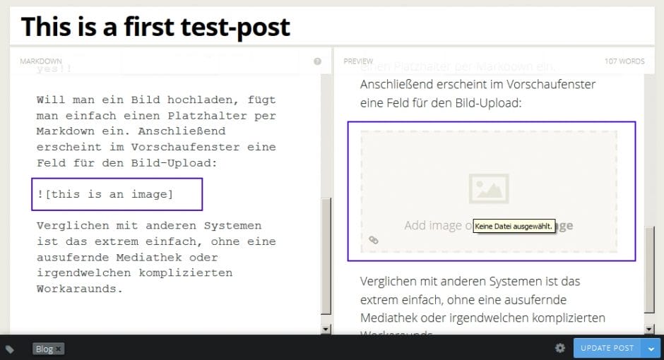 Ghost Markdown Editor