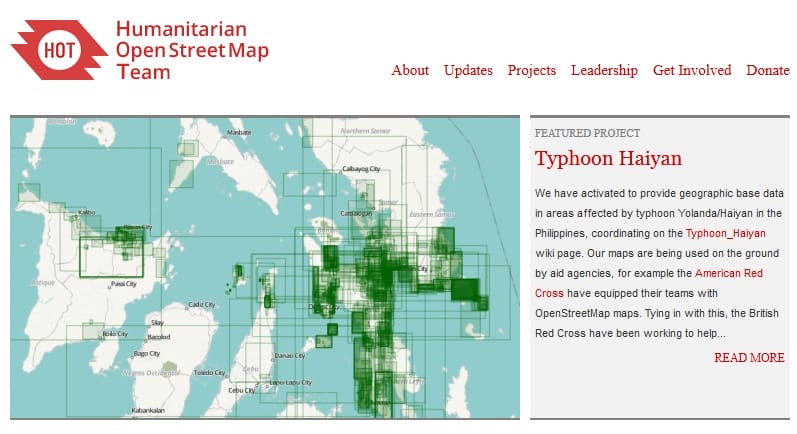 Humanitarian OpenStreatMap Team (HOT OSM)