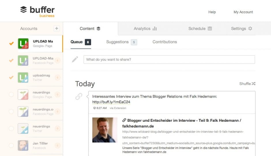 Buffer-Warteschlange