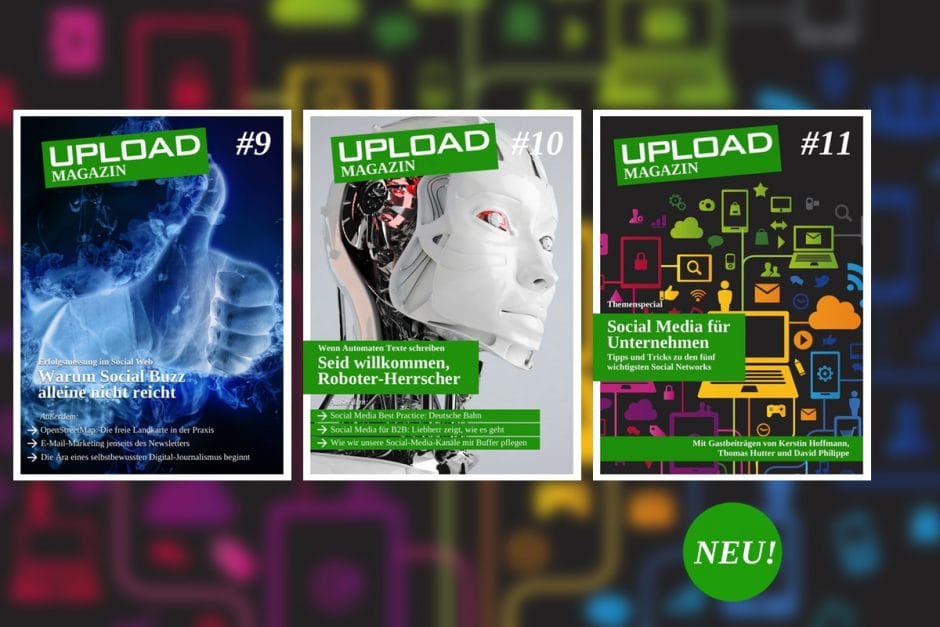 Das UPLOAD Magazin im Juni 2014