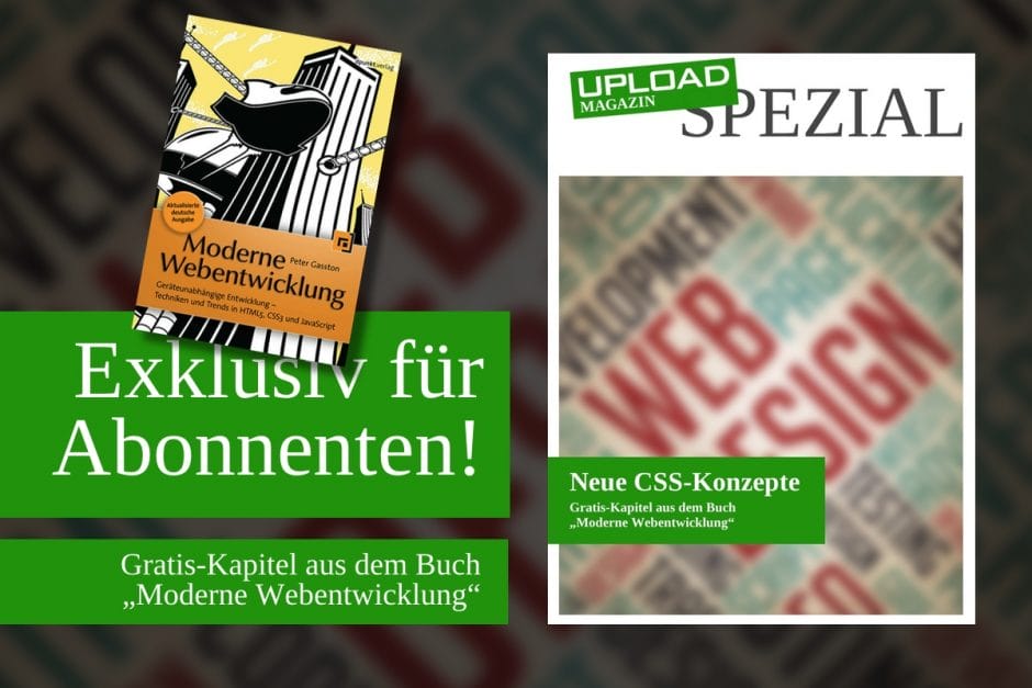 UPLOAD Spezial „Neue CSS-Konzepte“