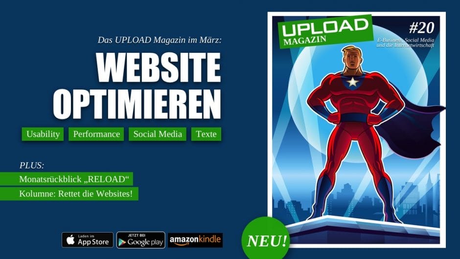 Das UPLOAD Magazin im März 2015