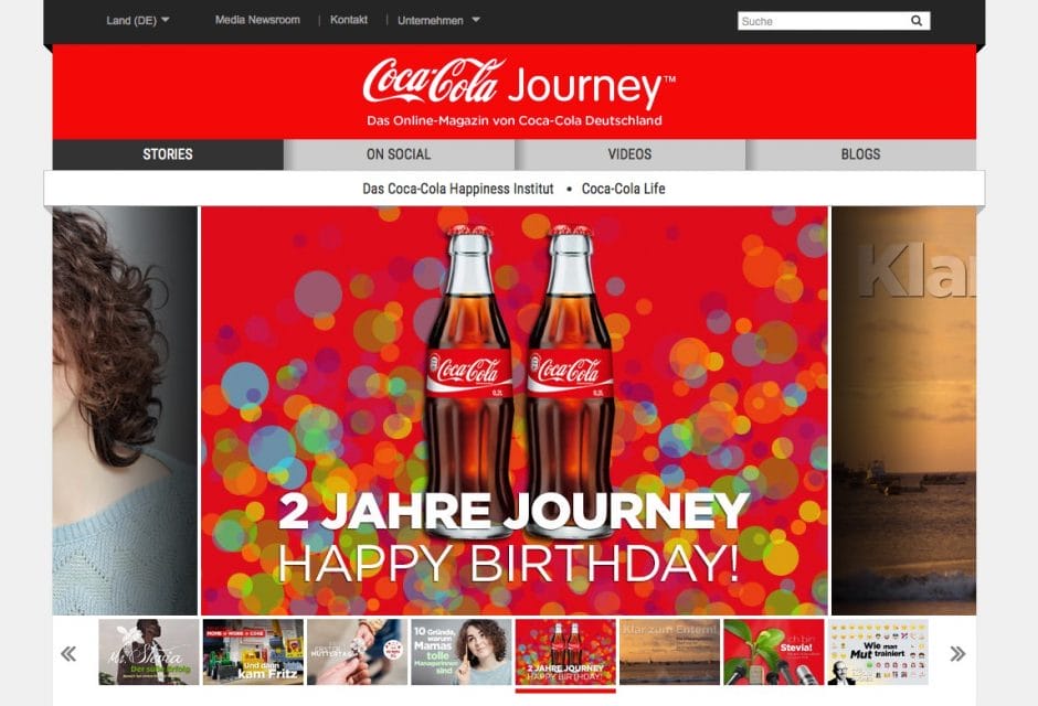 Coca Cola Journey