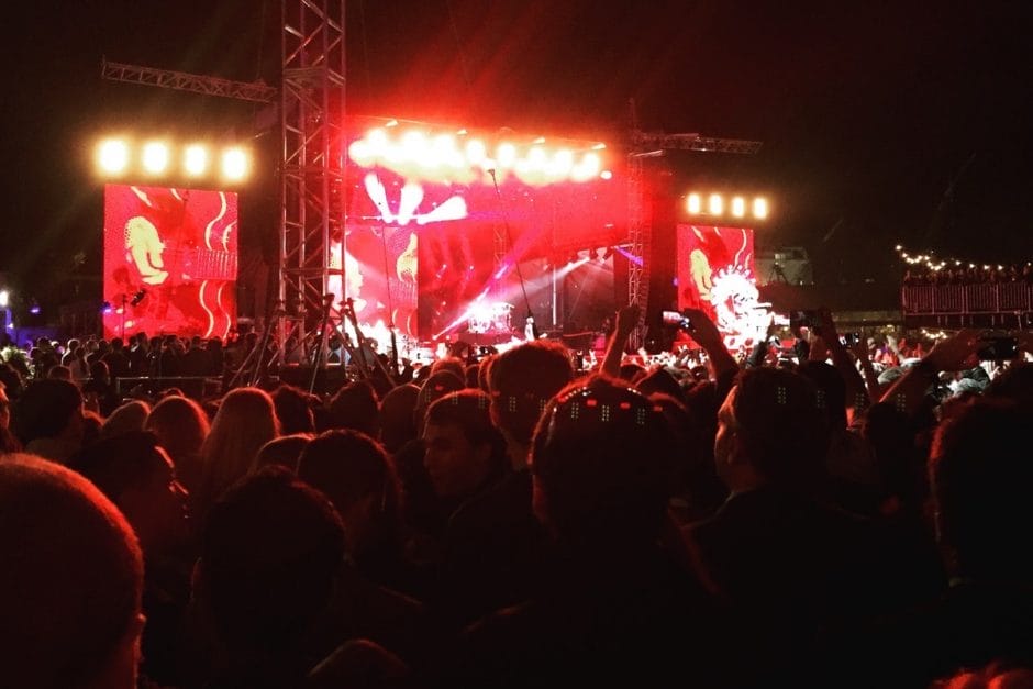 „Dance, motherfuckers!“ Foo Fighters live. (Foto: Jan Tißler)