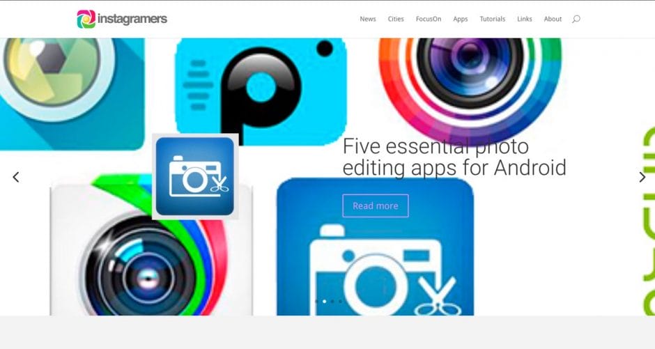 Website instagramers.com