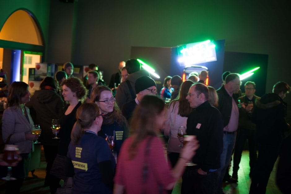 Abschlussparty der Social Media Week Hamburg 2015