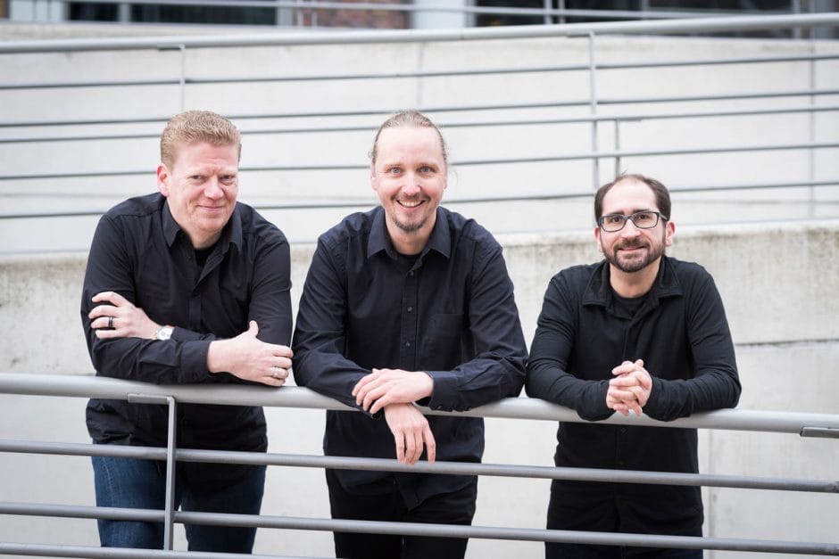 Falk Hedemann, Jan Tißler, Sebastian Schürmanns (Foto: Patrick Lux für UPLOAD Magazin)