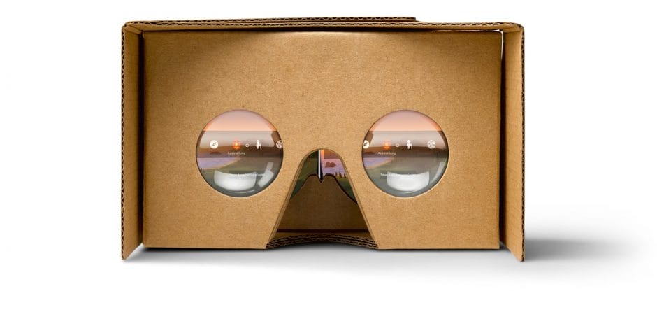 Google verkauft eigene Pappbrillen. (Foto: Google)