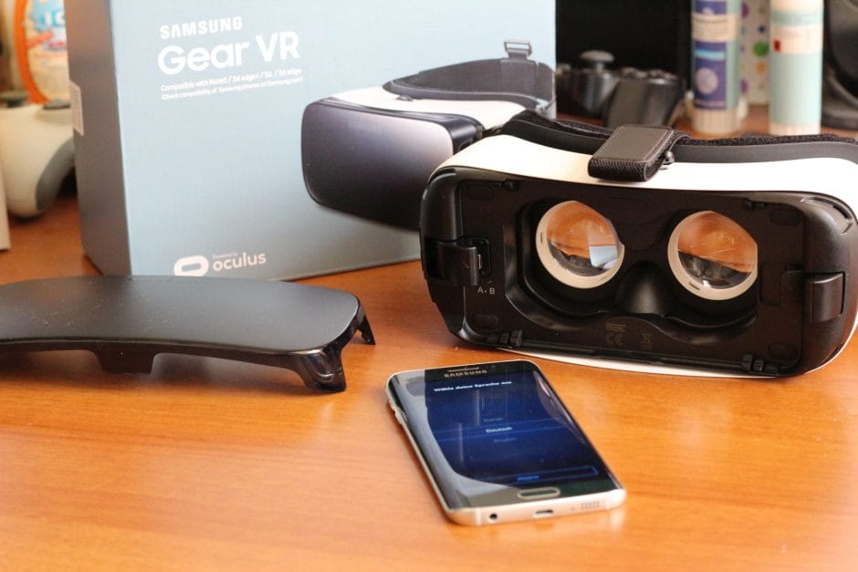 Samsungs Gear VR. (Foto: Sven Wernicke)