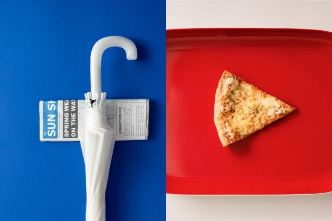 Logos von Facebook und YouTube