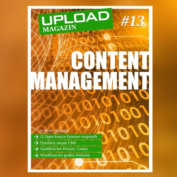 UPLOAD Magazin 13 „Content Management“