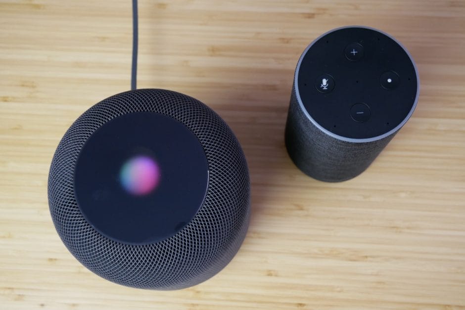 Apple HomePod und Amazon Echo