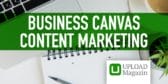 Business-Canvas für die Content-Marketing-Strategie