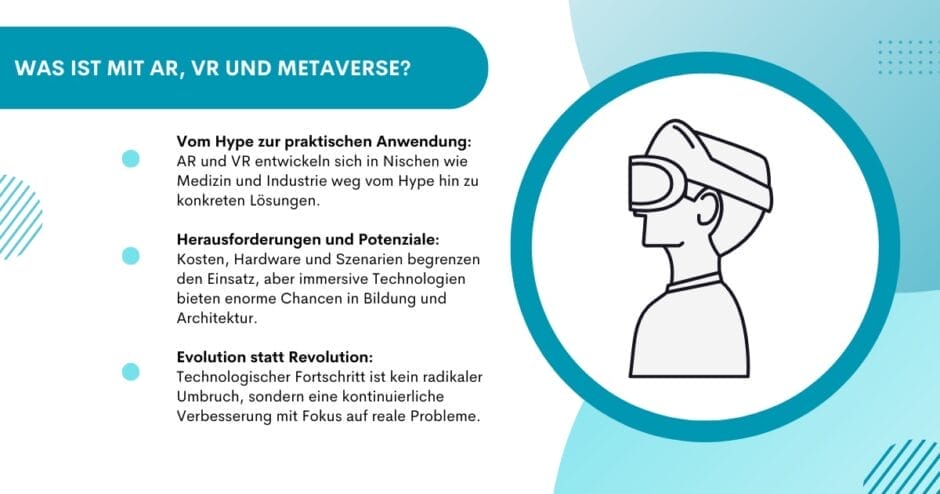 Die Grafik listet wesentliche Aussagen des folgenden Abschnitts auf.